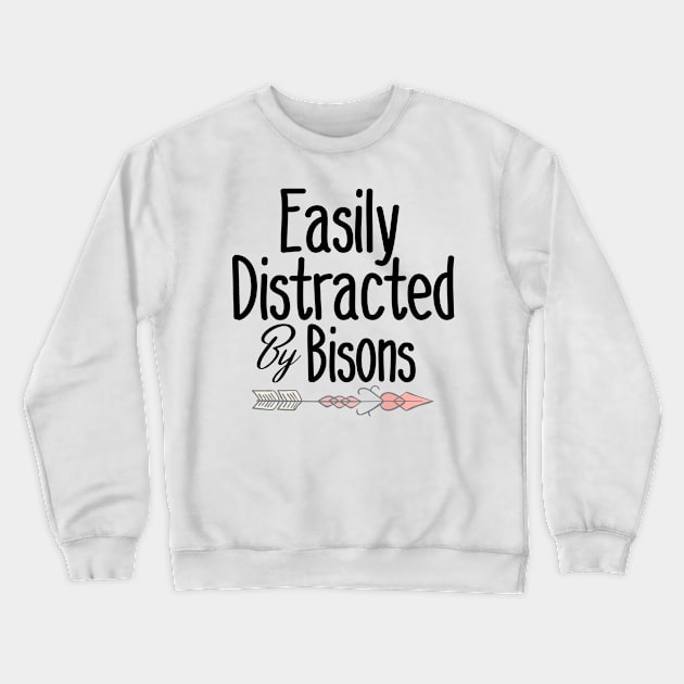 bison Crewneck Sweatshirt by Design stars 5